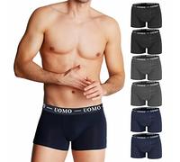Toocool Stock 6 Pezzi Boxer Uomo Mutande Basic Intimo Cotone Lotto F1012-6 [XXL,Multicolor]