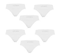 Toocool - Stock 6 Pezzi Slip Uomo Microfibra Elasticizzati Lotto Intimo Mutande LBD-W117 [S/M,Bianco]