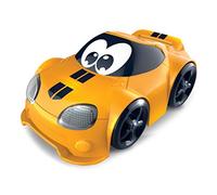 TOOKO Silverlite 81475 My First Racer by Silverlit, Auto da Corsa per Bambini Piccoli, Controllo Tramite Pulsanti dell'auto, Effetti sonori e Luce, 14,5 cm, Rosso o Giallo, dai 3 Anni in su