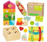Tooky Toy Box Montessori - set sensoriale educativo per bambini 22-24 mesi