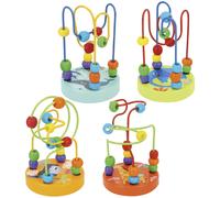 TOOKY TOY labirinto motorio in legno con perline