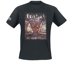 Tool 10,000 Days Uomo T-Shirt Nero 100% Cotone Regular