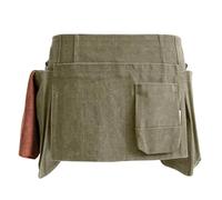 Tool Apron - Oxford Cloth Utility Waist Pouch With Multi Pockets