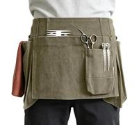 Tool Apron, Utility Waist Pouch, Multi Pocket Carpenter Aprons | Carpenter Tool Apron for Workshop Barber Home Garden Backyard Construction Industry Woodworking