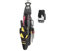 Tool Belt Bag, Sturdy Tool Pouch Electrician Belt, Oxford Cloth Portable Multifunctional Waterproof Compact Organizer for Repair, Maintenance, Electrical Work, Home, Professional, 10.43x5.31Inches