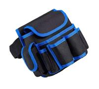 Tool Belt, Oxford Heavy Duty Adjustable Tools Belts, Storage Pouch with Multiple Pockets for Home, Organization, Bags, Work, Electrician, Garden, Construction, Repair Projects, 9.06x5.12x9.06 Inches