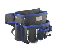 Tool Belt Pouch, Multipurpose Single Side Storage, Oxford Cloth Tool Apron Organizer Compact Versatile ideale per lavori elettrici, carpenters e giardini, 7,87 x 5,91 x 9,06 pollici