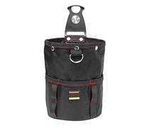 Tool Belt Pouch, Oxford Cloth Woodworking Utility Carrier with Belt Clip, Compact Waist Organizer Bag for Tape Measures, Drills, Hammer, Pieghevole, Nails, Screws, Costruzione, Workshop, Electrican