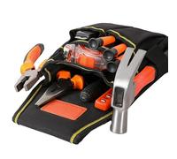 Tool Belt, Screwdriver Organizer, 10.24x5.51x1.57in Waterproof & Wear Resistant, Professional Work Gear, Heavy Duty Utility Belt for Electricians, Plumbing, Construction, Gardening, Carpentry