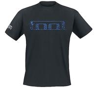 Tool Blue Spectre Uomo T-Shirt Nero 100% Cotone Regular