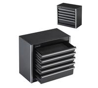 Tool Box Cassetta degli Attrezzi Portatile in Metallo 218 mm 5 Cassetti