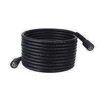 Tool Daily Tubo flessibile per rondella ad alta pressione, 25 FT X 1/4 di pollice, 3600 PSI, M22 14 mm, tubo flessibile per rondella di alimentazione di ricambio per la maggior parte delle marche