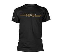 Too'l 24/7 T-Shirt Double Eye Tunnel Uomo Nero 100% cotone Stampa fronte/retro S Regular