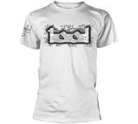 TOOL Double Image Uomo T-Shirt Bianco L 100% Cotone Regular