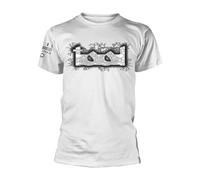 TOOL Double Image Uomo T-Shirt Bianco L 100% Cotone Regular