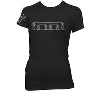 Rock Off Tool Eyes Logo Donna T-Shirt Nero M 100% Cotone Regular