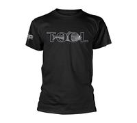 Tool 'Fish' (Black) T-Shirt - NUOVO E UFFICIALE