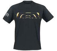 Tool Flame Spiral Uomo T-Shirt Nero XL 100% Cotone Regular