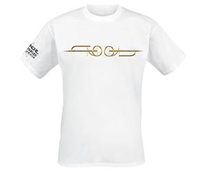 Tool Gold ISO Uomo T-Shirt Bianco L 100% Cotone Regular