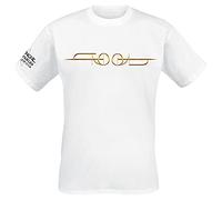 TOOL Gold ISO Uomo T-Shirt Bianco M 100% Cotone Regular