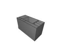 Tool Holder for Geeetech A10/A10M 3D Printer - Power Supply Storage Model V2