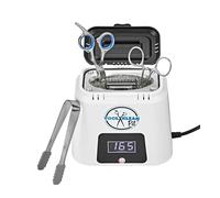 Tool Klean SaniForge Pro Sanitizer, sterilizzatore per utensili in metallo per professionisti del salone, interni in alluminio con perline di vetro al quarzo