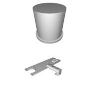 Tool Organizer Compatible with Anet A8 3D Printer - Multi-Compartment Storage