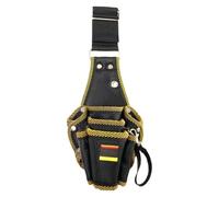 Tool Pouch, Toolbelt Holder Pack, 13.46x5.12 Inches Portable Utility Storage Bag with Multiple Pocket Organizer, Tools Waist Holster for Worksite, Garage, Carpentry, Repair, Maintenance