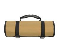 Tool Roll Bag Organizer, Versatile Foldable Storage, Heavy-Duty Texture with Reinforced Handle, Lightweight Hardware Carrier, Professional Tool Roll-Up with Sturdy Build, Gear for Electricians