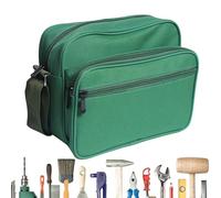 Tool Satchel, Tool Organizer Pouch, Ampia Capacity Canvas Bag, Durevole Tool Carrier, Mechanics Tool Organizer, Electrician Tool Bag, Carpenter Tool Satchel, Builder's Tool Pouch, Heavy-Duty Zipper