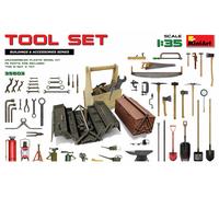 Tool Set Diorama Accessories 1:35 Plastic Model Kit MINIART