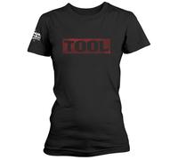 Tool 'Shaded Box' (Nero) T-shirt aderente da donna - NUOVO E UFFICIALE
