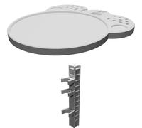 Tool Stand for Micaton Space Rocket Driver Kit - Launch Pad Design