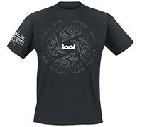 TOOL Tonal Graphic Uomo T-Shirt Nero XXL 100% Cotone Regular