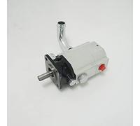 Tool Tuff Pompa idraulica idraulica a 2 stadi separatore di tronchi da 19 GPM, Hi/Lo, 4000 PSI, con raccordo di aspirazione ad angolo retto