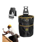 Tool Waist Bag - Woodworking Waterproof Pouch Utility Bag, Construction Hardware Organizers | Quick Release Carpenter Waist Pockets For Women Men Electrician Technician Gardening DIY Project