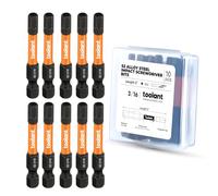 toolant Set di punte esagonali da 0,5 cm, 10 pezzi