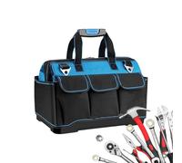 Toolbag Organizer Multi-Pocket Ergonomic Handle | Borsa per attrezzi grande borsa per attrezzi per riparazioni auto da viaggio all'aperto officina meccanica elettrica