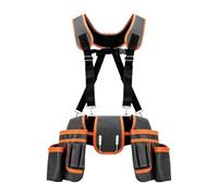 Toolbelt magnetico regolabile staccabile magnetico Utility Toolbelt | Cintura porta attrezzi da uomo, per papà, tuttofare, tetto, idraulico, edilizia, elettricista