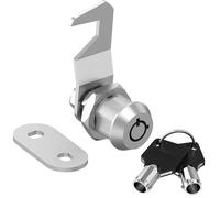 Toolbox Lock - Serratura tubolare in lega di zinco con chiavi, 147 cm, con chiave uguale, adatta per varie soluzioni di stoccaggio, comprese le cassette degli attrezzi