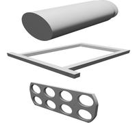 Toolbox Modular Amphora with Screw-On Containers - 280mm Workshop Storage