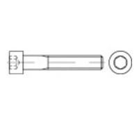 TOOLCRAFT 1061797 Viti cilindriche M2 4 mm Interno Esagonale DIN 912 Acciaio i