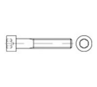 TOOLCRAFT 1061802 Viti cilindriche M2 12 mm Interno Esagonale DIN 912 Acciaio