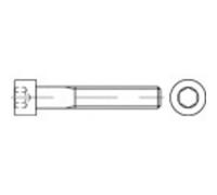 Toolcraft 1062107 viti cilindriche m3 10 mm interno esagonale din 912 acciaio