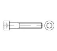Toolcraft 116657 viti cilindriche m3 6 mm interno esagonale din 912 acciaio