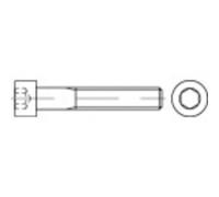 Toolcraft 116657 viti cilindriche m3 6 mm interno esagonale din 912 acciaio
