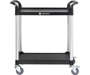 TOOLCRAFT 1296213 Carrello di servizio Colore: Nero, Argento