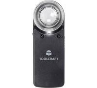 Lente dingrandimento portatile con illuminazione led ingrandimenti 15 x