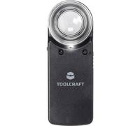 TOOLCRAFT 1303080 Lente dingrandimento portatile con illuminazione LED Ingrand