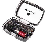 TOOLCRAFT 1613599 - Set di 32 viti a fessura, Phillips, viti Pozidriv, 6 esagonali interne, profilo a T